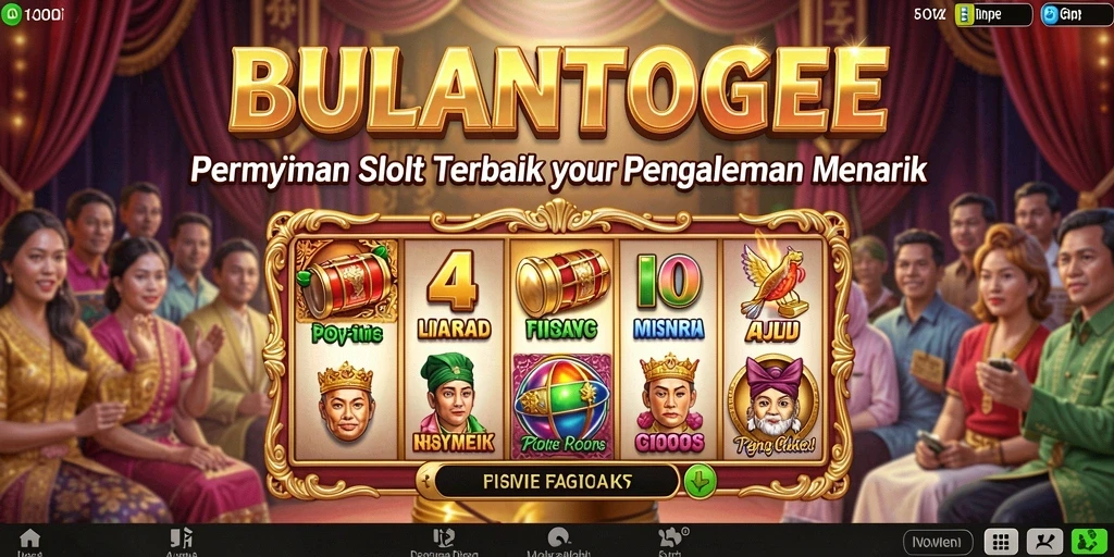 Gameplay menarik dengan grafis slot yang memukau.