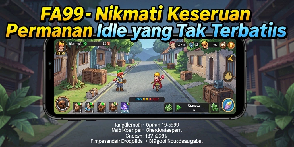 Tangkapan layar FA99 menampilkan gameplay Idle yang seru dan menarik.