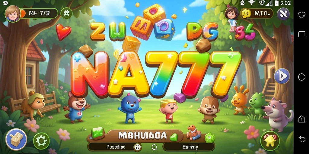 Tampilan gameplay NA777 dengan teka-teki yang menantang.