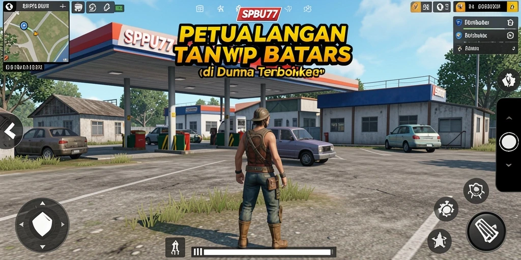 Gameplay menarik dalam dunia terbuka SPBU77 yang penuh petualangan.