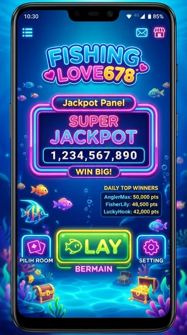 Screenshot aplikasi love678 dengan antarmuka yang sederhana.